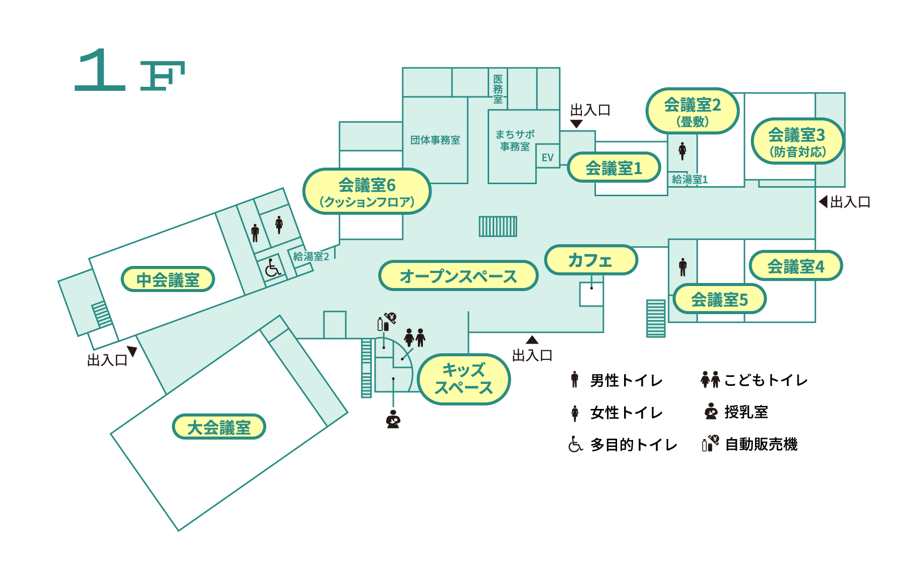 地図 1F