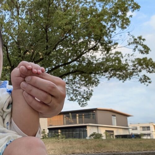『てらすにじはと』赤ちゃんと親子でまちテラス探検