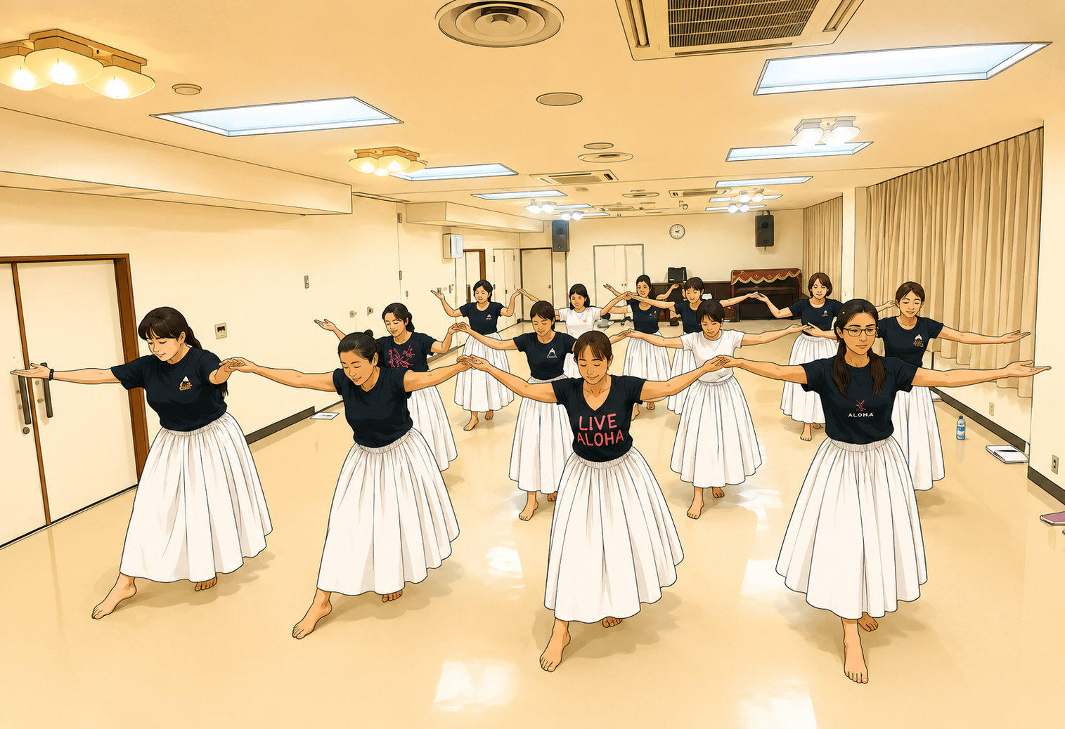 ハワイアンフラ